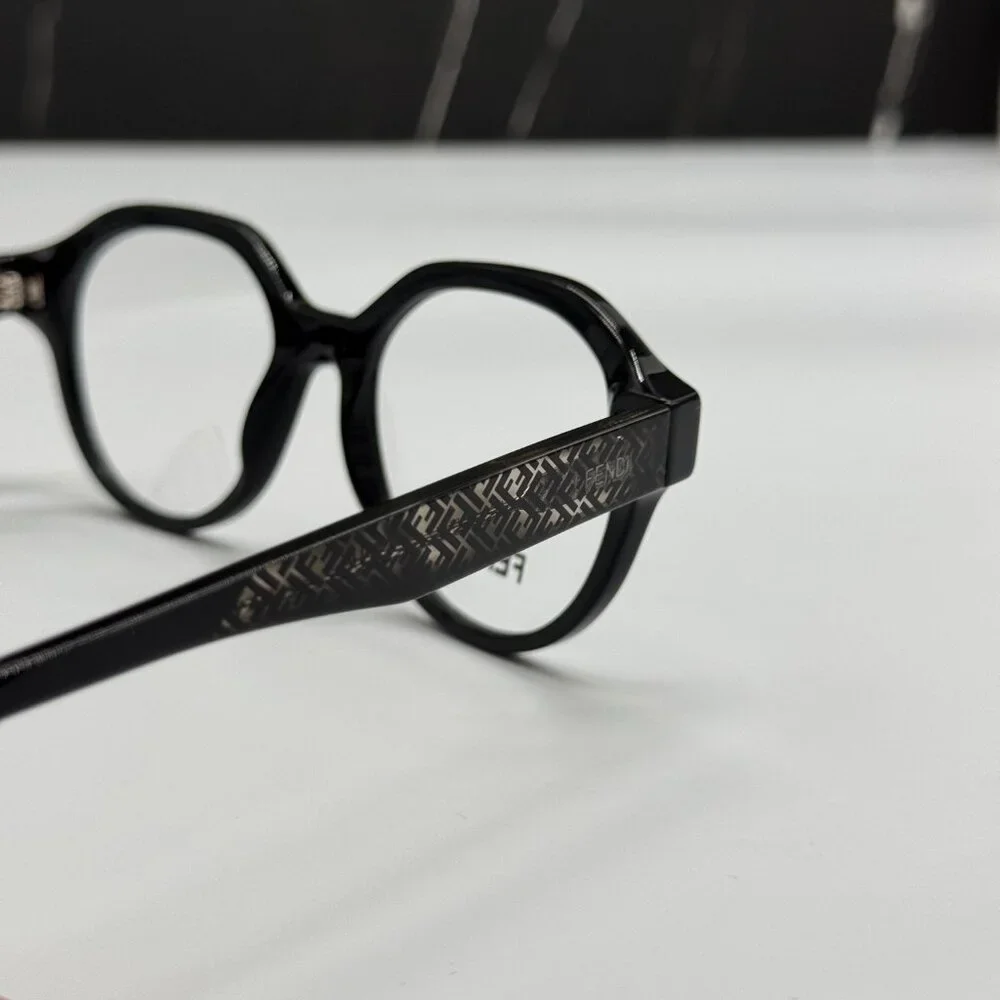 NEW FENDI FE50049I 001 BLACK EYEGLASSES WOMEN FENDI